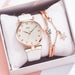 Women Luxury Bracelet Watch Magnetic Strap Ladies Fashionable Wristwatch