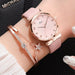 Women Luxury Bracelet Watch Magnetic Strap Ladies Fashionable Wristwatch