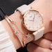 Women Luxury Bracelet Watch Magnetic Strap Ladies Fashionable Wristwatch