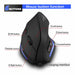 Rechargeable Wireless Mouse Ergonomic Optical 1000/1600/2400 DPI Vertical Gaming Mouse