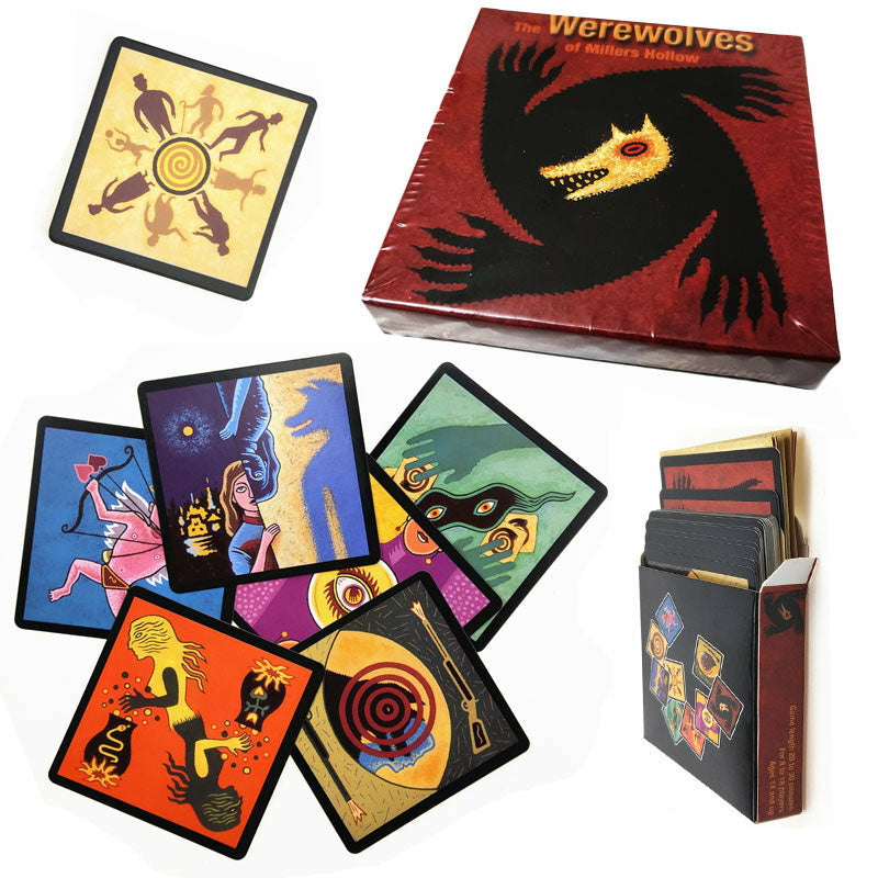 Zygomatic Gathering Of The Wicked - Lupi Mannari Di Miller's Hollow, Gioco Di Carte, 6-12 Giocatori, 10+ Anni