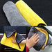 Thickened Car Cleaning Towel Microfiber Coral Velvet Cloth Double Sided High Density Towel