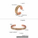 Copper Bracelet Healing Energy Jewelry Men Women Rose Gold Adjustable Bracelets