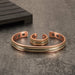 Copper Bracelet Healing Energy Jewelry Men Women Rose Gold Adjustable Bracelets