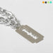 Gothic Shaver Pendant Necklace Jewelry Women Fashion Gothic Choker Chain Necklace