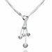 Sterling Silver High-Quality Beads Ladies Wedding Jewelry Set