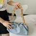 Women Cloud Soft Leather Bag Single Shoulder Purse Women Crossbody Luxury Handbag