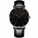 Minimalist Men Fashion Ultra Thin Watches Simple Men Stainless Steel Mesh Belt Watch