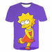 Men's T-shirt 3D Printed Simpson Casual Fashion Printed Men T-Shirts