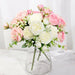 Pink Silk Peony Artificial Rose Flowers Wedding Home DIY Decor