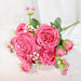 Pink Silk Peony Artificial Rose Flowers Wedding Home DIY Decor