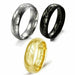 Shiny Stainless Steel Rings Men Women Designer Titanium Couple Rings