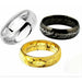 Shiny Stainless Steel Rings Men Women Designer Titanium Couple Rings