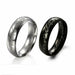 Shiny Stainless Steel Rings Men Women Designer Titanium Couple Rings