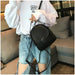 Women's Designer Fashion Leather Backpack Mini Soft Touch Small Shoulder Bag