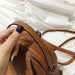 Women's Designer Fashion Leather Backpack Mini Soft Touch Small Shoulder Bag