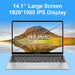 F7S 14.1" 1920x1080 IPS Notebook 8GB RAM 128GB ROM Laptops Windows 10 Laptop
