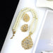Arabic Ethnic Jewelry Sets Necklace Earring Bracelet Morocco Caftan Fashion Accessories