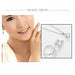 Cubic Zircon Statement Necklace Earrings Rings Wedding Jewelry Set