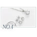 Cubic Zircon Statement Necklace Earrings Rings Wedding Jewelry Set
