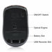Wireless Mouse 2.4GHz 6 Buttons Optical Gaming Mouse With USB Receiver