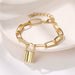 Vintage Gold Pearl Bracelet Korean Design Punk Bracelets Women Fashion Jewelry