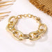 Vintage Gold Pearl Bracelet Korean Design Punk Bracelets Women Fashion Jewelry