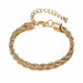 Vintage Gold Pearl Bracelet Korean Design Punk Bracelets Women Fashion Jewelry