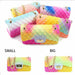 Women Jelly Chain Bag Ladies Rainbow PVC Bag Shoulder Handbag