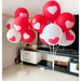 Balloon Stand Set 7/19-Tier Confetti Balloons for Birthdays Baby Showers Weddings Party Decorations