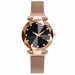 Ladies Magnetic Starry Sky Clock Luxury Women Watches Fashion Diamond Wrist Watch