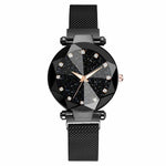 Ladies Magnetic Starry Sky Clock Luxury Women Watches Fashion Diamond Wrist Watch