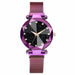 Ladies Magnetic Starry Sky Clock Luxury Women Watches Fashion Diamond Wrist Watch
