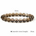 Natural Stone Bracelets Healing Energy Tiger Eye Bracelet Polished Jewelry