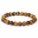 Natural Stone Bracelets Healing Energy Tiger Eye Bracelet Polished Jewelry