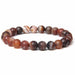 Natural Stone Bracelets Healing Energy Tiger Eye Bracelet Polished Jewelry