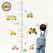 Height Measure Wall Sticker Kids Room Growth Chart Nursery Room Wall Decor Sticker
