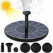 Mini Solar Water Fountain Garden Decoration Solar Powered Fountain