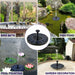 Mini Solar Water Fountain Garden Decoration Solar Powered Fountain