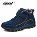 Waterproof Men Boots Casual Work Hiking Shoes Sneakers Ankle Boots