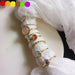 New Arrival Vintage 8Pcs/Set Fairy Colorful Stone Metallic Fashion Finger Rings