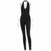 Women Long Jumpsuits Skinny Backless Sleeveless Overalls Fashion Sportswear