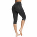 3/4 Yoga Pants Women Capri Sport leggings Pants Women Fitness Wear