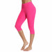3/4 Yoga Pants Women Capri Sport leggings Pants Women Fitness Wear