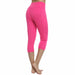 3/4 Yoga Pants Women Capri Sport leggings Pants Women Fitness Wear