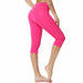 3/4 Yoga Pants Women Capri Sport leggings Pants Women Fitness Wear