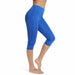 3/4 Yoga Pants Women Capri Sport leggings Pants Women Fitness Wear