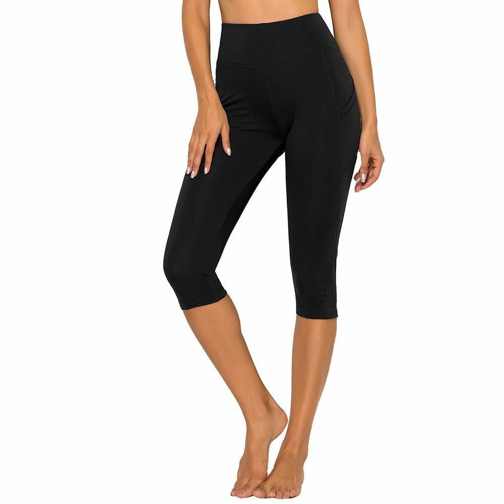 Damen Leggings 3/4 Sport Fitness Yoga Neu Größe: S FR36 US4 UK8 EUR34 Damen Leggings 3/4 Sport Fitness Yoga Neu Größe: S FR36 US4 UK8 EUR34