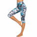 3/4 Yoga Pants Women Capri Sport leggings Pants Women Fitness Wear