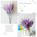 Romantic Provence Lavender Wedding Decorative Artificial Flowers Home Decor